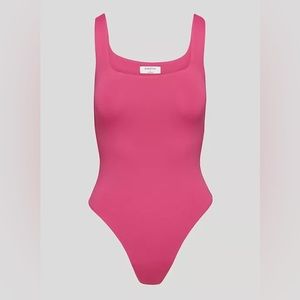 Babaton contour bodysuit in Modern Magenta